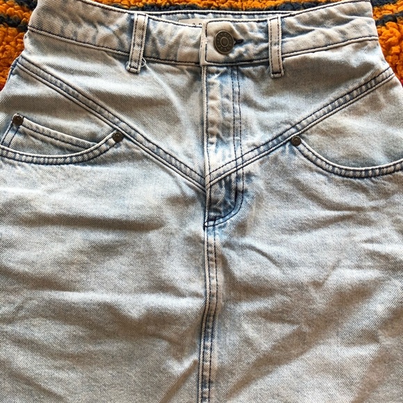 SANDRO PARIS Denim Mini William Skirt - Picture 8 of 16